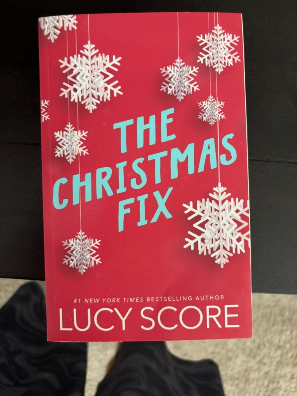 The Christmas Fix by Lucy Score Paperback Romance Novel